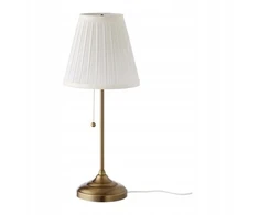 IQ Ikea arstid stalinė naktinė lempa žalvaris balta