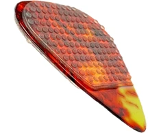 Irikdescia® 16 gitaros mediatorių laikiklių rinkinys, neslystantys lipdukai, 0,6 mm ploni, patvarūs, daugkartinio naudojimo silikoniniai, bosinei gitarai, ukulelei, celiuloidiniams gitaros mediatoriams (skaidrūs)