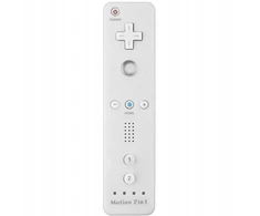 Iris Wii Remote Plus Wiilot Wii pultelis kompiuteriui, skirtas Dolphin emuliatoriui, baltas