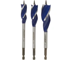 Irwin Tools Speedbor Max Speed medžio grąžtų rinkinys, 3 vnt. (3041003)