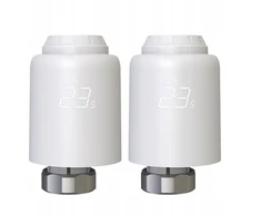 Išmanioji 2x termostatinė galvutė trv tuya zigbee