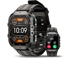 Išmanusis laikrodis C26: 1.96" Amoled, Kraujospūdis, Širdies Ritmas, Ip68