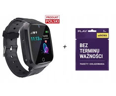 Išmanusis laikrodis vaikams su Gps lokatoriumi Gogps K17, juodas (k17bk)