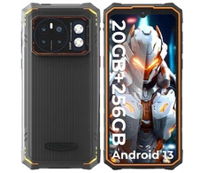 Dėklas Išmanusis telefonas Hotwav Cyber 13 Pro 20 Gb / 256 Gb oranžinis