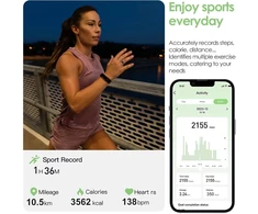 Išmanusis žiedas, fitneso seklys, išmanieji žiedai vyrams ir moterims, išmanusis žiedas android, fitneso žiedas, miego seklys, sveikatos žiedas vyrams, pedometras, fitneso seklys, širdies ritmo monitorius, sportinis rožinis auksas, juodas