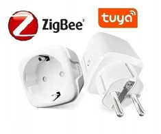 Išmanusis Zigbee lizdas Smart kištukas vatmetras 20a Tuya Smartlife