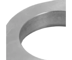 Išmetimo flanšas 38 mm nerūdijančio plieno 2 varžtai išorinis wastegate flanšas universalus automobilio išmetimo flanšas vidinis produkto skersmuo 38 mm / 1,5"
