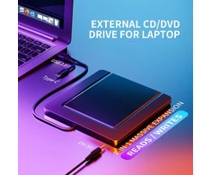Išorinis Cd/dvd įrašymo įrenginys Usb 3.0, itin plonas