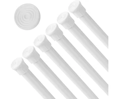 Ištraukiamas prispaudžiamas strypas, 6 dalių įtempimo strypas, nereikia gręžti, mažas įtempimo strypas spintelėms, 30-50 cm teleskopinis strypas, virtuvei, knygų lentynai, spintelei, drabužių spintai
