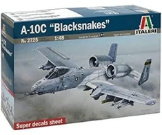Italeri 510002725 A-10c Blacksnakes modelis lėktuvas 1:48