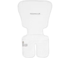 Italian Baby Terry vežimėlio įdėklas 050.0030 Doubleface Porches Universal Baltas