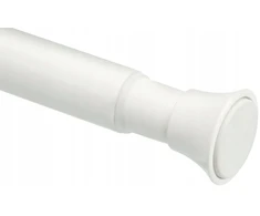 Įtempiamas dušo užuolaidų strypas Amazon 198-274 x 2,2 mm, baltas