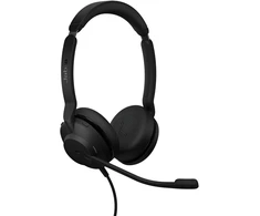 Jabra Evolve2 30 Se - laidinės stereo ausinės su triukšmo slopinimu ir 2 mikrofonų technologija - su Usb-c laidu - Ms Teams sertifikuotos, taip pat suderinamos su kitomis platformomis - juodos
