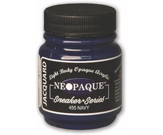 Jacquard Neopaque dažai sneaker serijai, labai pigmentuoti, lankstūs ir minkšti, skirti naudoti ant įvairių paviršių, 66 ml, tamsiai mėlyni