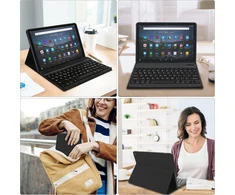 Jademall Max 11 klaviatūros dėklas, skirtas Max 11 planšetiniam kompiuteriui (13-os kartos, 2023 m.) 11 colių, belaidė bluetooth Qwertz vokiečių klaviatūra su miego/pabudimo funkcija