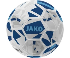 Jako Futsal Play kamuolys, balta/tamsiai mėlyna/žydra, 4