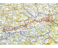 Vinilinė plokštelė Jakobswege Österreich: Nuo Hainburgo iki Feldkircho – su Weinviertler Weg. 50 etapų su Gps takeliais (rother Wanderführer)