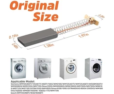 Jamber skalbimo mašinos angliniai šepetėliai elektriniams varikliams 12.3 x 4.8 x 35 mm variklio angliniai šepetėliai bosch siemens 39 39s39l serijos 2 vnt. elektrinio įrankio dalis elektrinio variklio angliniai šepetėliai