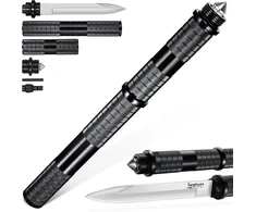 Japaknives medžioklinis peilis, skirtas naudoti lauke, 5 viename išgyvenimo peilis D2 plieno fiksuotas peilis nuimamas įrankis su švilpuku stiklo laužikliu Bushcraft peilis vyrams dovana juodas