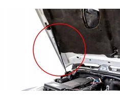 Jeep Wrangler Jk Dujos priekinės kapoto spyruoklės