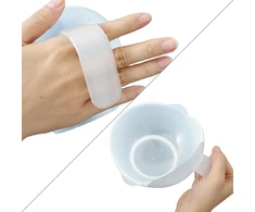 Jeeshan 600 ml/20 oz didelis dubuo sriubai su rankena, skirtas suaugusiems, dubenys su siurbtukais, tinkami naudoti mikrobangų krosnelėje, savaiminio maitinimo dubuo vyresnio amžiaus žmonėms, sergantiems Parkinsono liga ar patyrusiems insultą