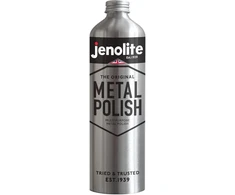 Jenolite - skystas metalo poliravimo skystis, universalus poliravimo skystis žalvariui, variui, chromui, nerūdijančiam plienui ir alavui valyti - talpa: 500 ml