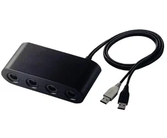 Jerilla Ngc valdiklio adapteris, skirtas Gamecube valdikliams, konverteris palaiko 4 Gc valdiklius, suderinamas su Nintendo Wii U/switch Konsole/pc
