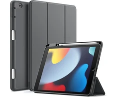 Jetech dėklas Ipad 10.2" su pieštuko laikikliu, automatinis miego/žadinimo režimas