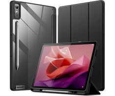 Jetech dėklas Lenovo Tab P12 12.7" su pieštuko laikikliu, juodas