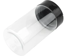 Jiehin 50 vnt. 100 ml plastikinių prieskonių indelių su dangteliais, maži prieskonių indeliai, prieskonių purtyklės, tuščias plastikinis prieskonių indelis su purtyklės dangteliu, skaidri prieskonių laikymo talpa namams, virtuvei