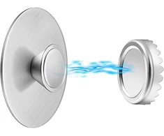 Jinpojun magnetinis muilo laikiklis, sieninis lipnus muilo laikiklis, nerūdijantis plienas, nereikia gręžti, sieninis laikiklis, magnetinis muilo laikiklis kriauklei, dušui ir voniai