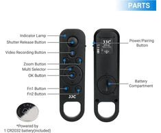 Objektyvas Jjc Bluetooth nuotolinio valdymo pultas, skirtas Nikon Z5 Ii Z5 Z6 Ii Z7 Ii Z 30 Z f Z fc Z50 Coolpix P1000 P950 A1000 B600 kameroms, pakeičia Nikon Ml-l7 nuotolinio valdymo pultą