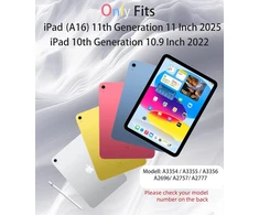 Klaviatūra Jksml klaviatūros dėklas Ipad 11" 2025 ir 10.9" 2022, 7 spalvų apšvietimas