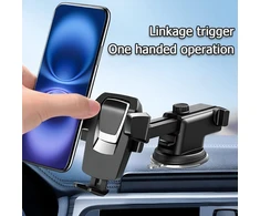 Jnnj Stiklinis automobilinis telefono laikiklis ant prietaisų skydelio, telefono laikiklis, prietaisų skydelio stiklas, telefono laikiklis su siurbtuku ant prietaisų skydelio, automobilinis telefono laikiklis - itin stiprus siurbimo galia (sidabrinis)