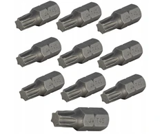 Jonnesway Torx antgalis T45 x 30 mm x 10 mm - 10 vnt.