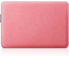 Jooeer 11 colių nešiojamojo kompiuterio dėklas, suderinamas su 11-12 colių chromebook planšetiniu kompiuteriu, plonas vandeniui atsparus apsauginis dėklas, smūgiams atsparus paminkštintas dėklas, rožinis