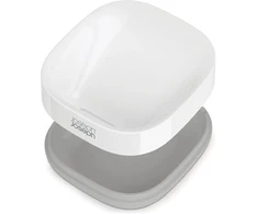 Joseph Joseph Joseph Bathroom Slim Compact muilinė, balta/mėlyna