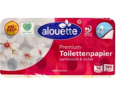 Jotta Alouette Premium 4 sluoksnių tualetinis popierius 16 vnt. bekvapis
