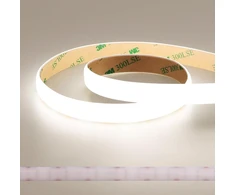 Joylit 24 V dvigubos eilės Cob Led juosta, 5 m, atspari vandeniui, neutrali balta 4000 K, 560 šviesos diodų/m, be taškų, 10250lm, itin ryški, Ce Ul Pro Cri 92+, 12 mm, 24 W/m, pritemdoma Led juosta komerciniam naudojimui, namams