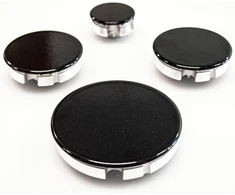 Jpshop - 4 degiklių rinkinys su reguliuojama kaitlente, suderinamas su Delonghi