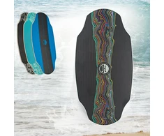 Jucker Hawaii Skimboard – profesionalus skimboardas su Hpl danga, neslystančiu paviršiumi, itin greitas, ypač tvirtas ir patvarus, atlaiko iki 115 kg – nuo pradedančiųjų iki profesionalų