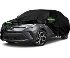 Judanna vandeniui atsparus automobilio uždangalas, skirtas toyota c-hr 2016-2025, pilnas garažo automobilio brezentas, skirtas lauko sąlygoms, apsauga nuo dulkių, uv spindulių, sniego ir saulės