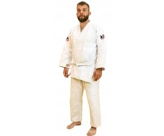 Judojo kostiumas 190cm 500gsm Kimono Diržas ir Krepšys Judoga Patvarus Baltas Uone