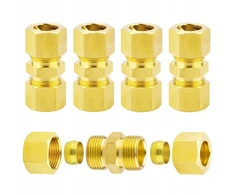 Jungtis stabdžių vamzdeliams Ø8-ø8mm nuo 5/16” iki 5/16” be