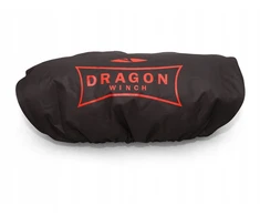 Juodas atsparus vandeniui vilkimo trosas Dragon Winch