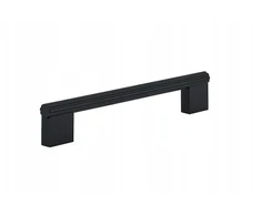 Juodas matinis baldinis rankenėlė Stripes 160mm