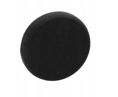 Juodas poliravimo diskas 150 mm su Velcro 125 mm minkštas apdailos padas