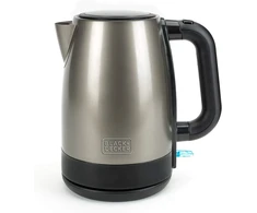 Juodas+decker, bxke2201e virdulys 2200w nerūdijančio plieno