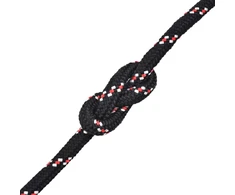 Jūrinė virvė, juoda, 250m, polipropilenas, 16mm