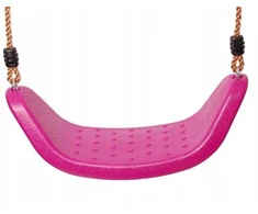 Just Fun Sūpynės sėdynė plastikinė rožinė